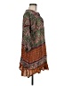 Tolani Paisley Multi Color Brown 3/4 Sleeve Blouse Size M - photo 4