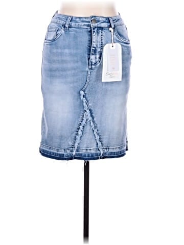Coco + Carmen Denim Skirt (view 1)