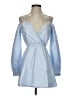 Superdown 100% Cotton Blue Cocktail Dress Size XS - photo 1