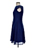 Kasper Blue Cocktail Dress Size 4 (petite) - photo 5
