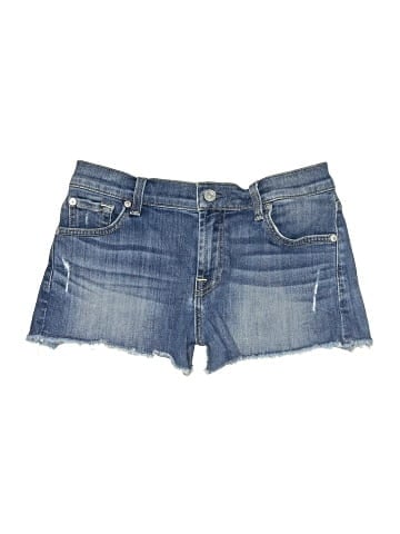7 For All Mankind Denim Shorts (view 1)