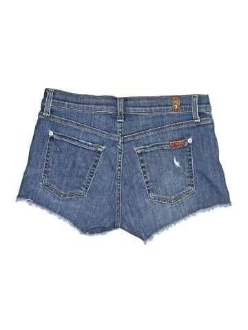 7 For All Mankind Denim Shorts (view 2)