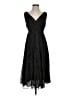Talbots 100% Silk Polka Dots Black Cocktail Dress Size 4 - photo 1