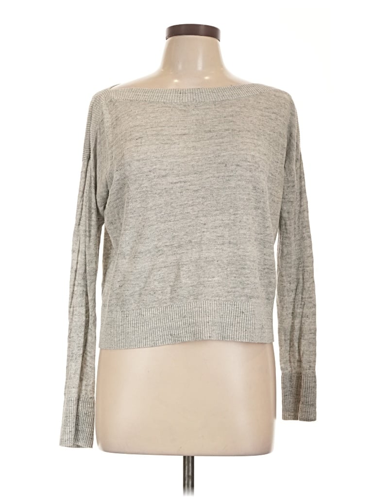 Pre-owned Banana Republic Pullover Sweater In Gray