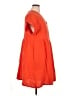 Universal Thread 100% Cotton Solid Orange Casual Dress Size XL - photo 4