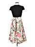 Elle 100% Polyester Floral Black Casual Dress Size S - photo 2