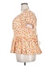 Torrid Floral Orange Short Sleeve Blouse Size 2X Plus (2) - photo 5