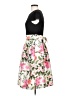 Elle 100% Polyester Floral Black Casual Dress Size S - photo 5