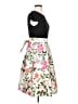 Elle 100% Polyester Floral Black Casual Dress Size S - photo 4