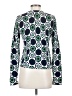 Charter Club Print Green Pullover Sweater Size S - photo 2