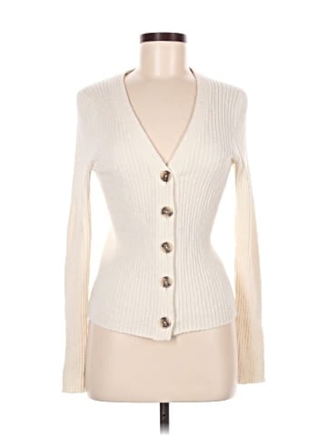 Madewell Shrunken Ribbed Cardigan Sweater (view 1)