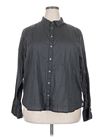 Natural Life Long Sleeve Button-Down Shirt (view 1)