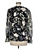 Calvin Klein Black Long Sleeve Blouse Size M - photo 2