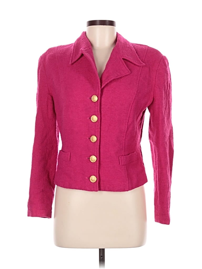 Pre-owned The Limited Blazer Jacket In Pink