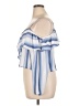 rue21 100% Polyester Blue 3/4 Sleeve Blouse Size XL - photo 5