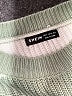 Shein 100% Acrylic Stripes Green Pullover Sweater Size 4 - photo 7