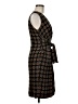 Talbots 100% Silk Paisley Brown Casual Dress Size 6 - photo 4