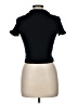 Cotton On Black Short Sleeve Turtleneck Size M - photo 2