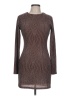 Trixxi Brown Long Sleeve Top Size L - photo 1