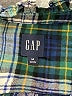 Gap Plaid Green Casual Dress Size M - photo 7