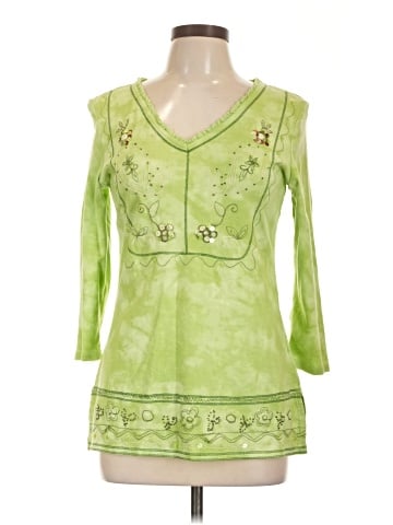 Faded Glory 3/4 Sleeve Blouse (view 1)