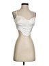 THATSSOFETCH 100% Polyester White Sleeveless Blouse Size 4 - photo 1