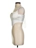 THATSSOFETCH 100% Polyester White Sleeveless Blouse Size 4 - photo 5