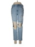 American Eagle Outfitters Color Block Blue Jeans Size 6s - photo 1