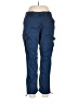 Natural Reflections Blue Cargo Pants Size 14 - photo 1