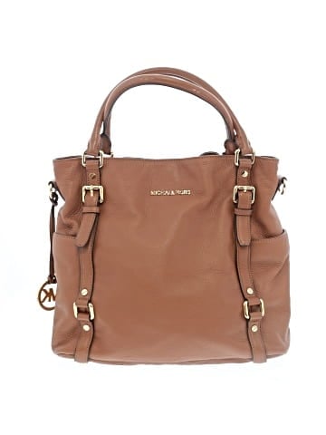 MICHAEL Michael Kors Leather Satchel (view 1)