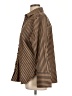Chico's Chevron-herringbone Brown Long Sleeve Button-Down Shirt Size Lg (2) - photo 5