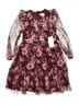 Biscotti 100% Polyester Burgundy Dress Size 8 - photo 1
