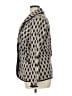 Pendleton 100% Cotton Chevron-herringbone Animal Print Graphic Jacquard Leopard Print Tan Ivory Blazer Size 1X - photo 5
