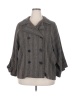 Ashley Stewart Chevron-herringbone Gray Coat Size 18 - photo 1