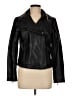Esther Chen 100% Leather Black Leather Jacket Size M - photo 1
