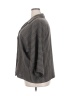 Ashley Stewart Chevron-herringbone Gray Coat Size 18 - photo 5