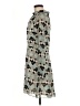 Reiss 100% Polyester Argyle Teal Casual Dress Size 8 - photo 5