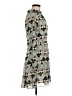 Reiss 100% Polyester Argyle Teal Casual Dress Size 8 - photo 4