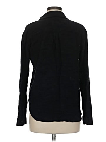 Monrow Long Sleeve Button-Down Shirt (view 2)