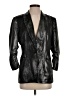 Calvin Klein 100% Polyester Metallic Black Blazer Size S - photo 1