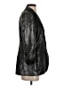 Calvin Klein 100% Polyester Metallic Black Blazer Size S - photo 4