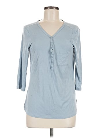 Peace & Pearls 3/4 Sleeve Top (view 1)