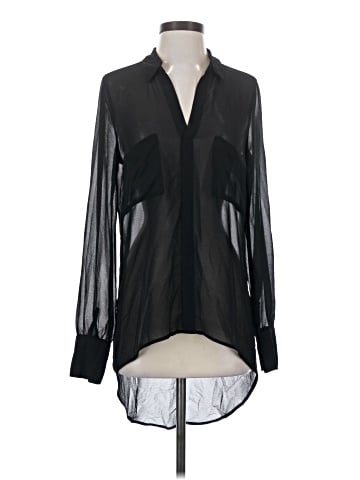 Double Zero Long Sleeve Blouse (view 1)