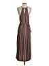BCBGeneration Stripes Brown Casual Dress Size S - photo 2