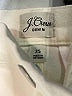 J.Crew Solid Ivory Shorts Size 25 waist - photo 3