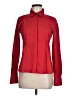 Theory Red Long Sleeve Blouse Size M - photo 1