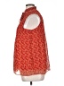 Max Studio 100% Polyester Red Sleeveless Blouse Size L - photo 5