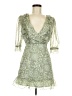 Unbranded 100% Polyester Green Cocktail Dress Size 9 (estimated) - photo 1