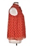 Max Studio 100% Polyester Red Sleeveless Blouse Size L - photo 4