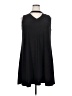 Perceptions Solid Black Casual Dress Size 18 - photo 1